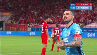 海港补时绝平英博 李新翔头球救主魏震失点