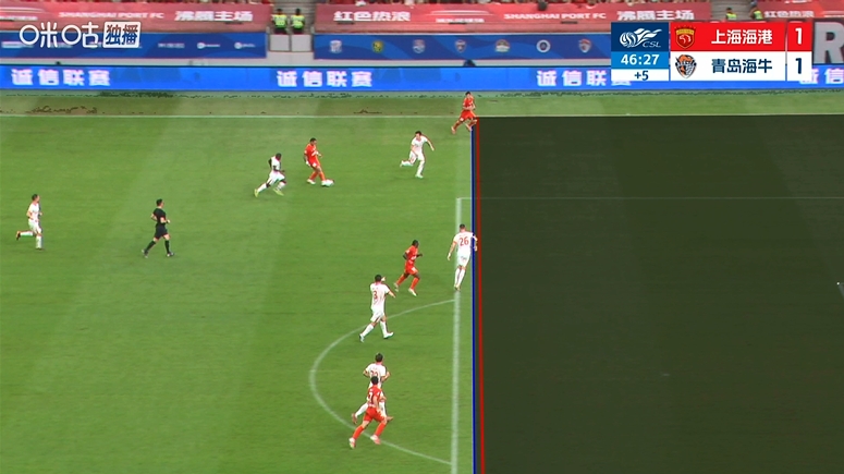 可惜啊！武磊禁区内抢点破门越位被吹，海港主场仍0-1海牛