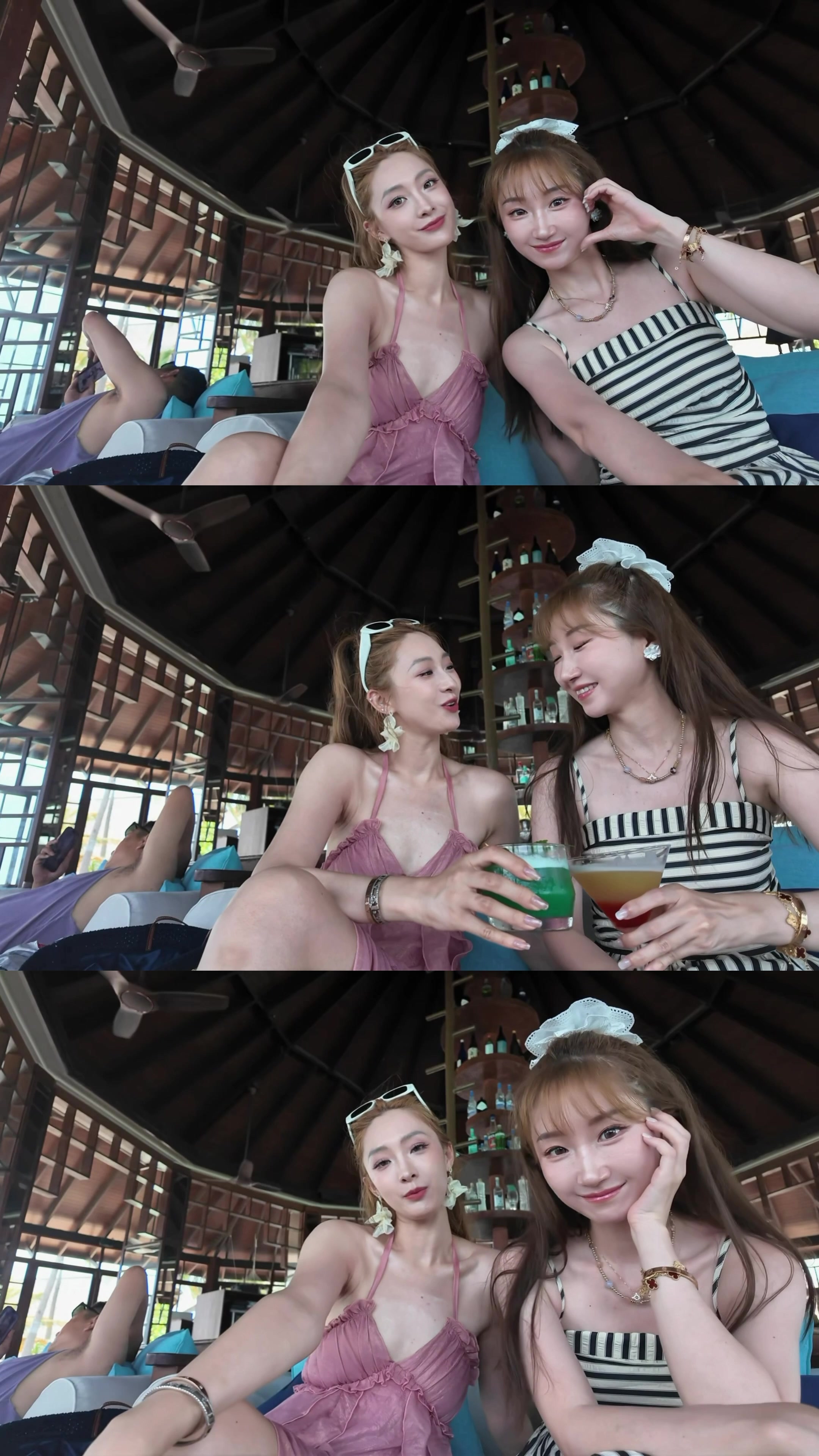 翟晓川妻子晒全家马尔代夫度假照：赴十年之约 变黑哪有快乐重要