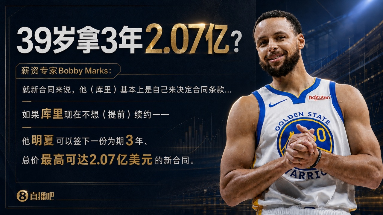 两难!库里如立刻顶薪续约勇士明夏将难引援!等一赛季又怕受伤 两难!库里如立刻顶薪续约勇士明夏将难引援!等一赛季又怕受伤